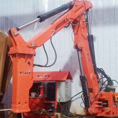 Pedestal Booms Rockbreaker System