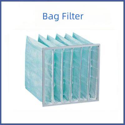 Air conditioning fan bag filter medium efficiency filter screen