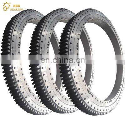 Slewing Ring Bearing External Gear three roller cylindrical  slewing bearings price For Port Machinery