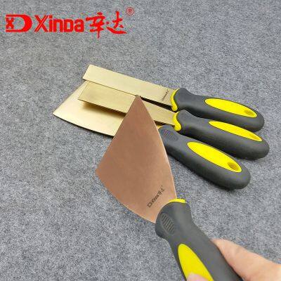 Xinda Non Sparking Scrapers Copper Putty Knife Explosion Proof Hand Tools Suppliers photo-3