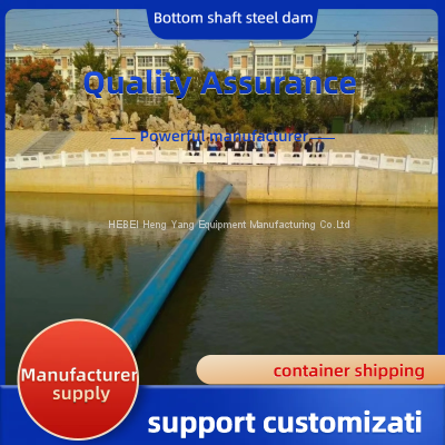 River dam construction rubber dam inflatable rubber dam water barrier dam