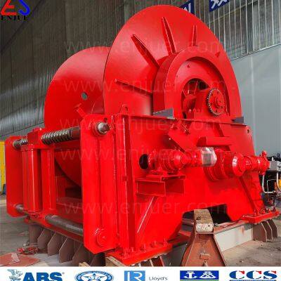 Heavy Duty Single Drum or Double Drum Boat Electric Hydraulic Vertical Anchor Mooring Capstan Winch for Marine/Ship