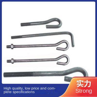 Steel Plate Processing, Hot-dip Galvanized Embedded Plate, Angle Code, Anchor Bolt, Customized Embedded Part photo-2