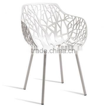 Red White Black Aluminum Material Forest Garden Chair photo-2