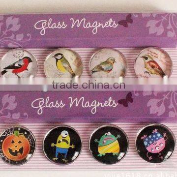 crystal fridge magnet, gift souvenir fridge magnet, tourist glass magnet