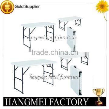 outdoor plastic folding and adjustable tables for event