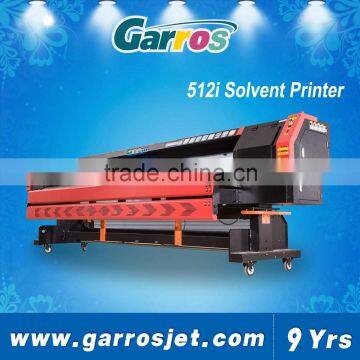 3.2m six colors CMYK, LC, LM solvent printer