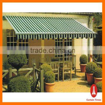 Curtain times manual retractable awning and stretch canopies