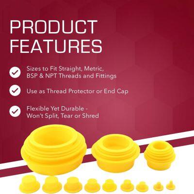 Plastic Water Pump Plug Pe Filter Hollow End Plug photo-4