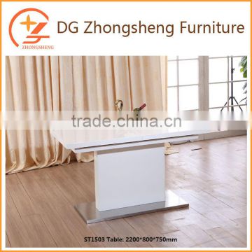 Hot selling square wooden dining table professional