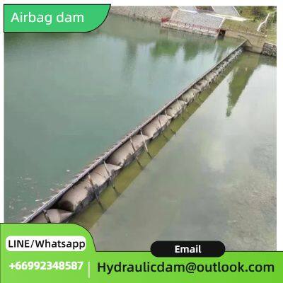 Air-supported Barrier Dam - Quick Deployment, Perfect for Temporary Water Retention in