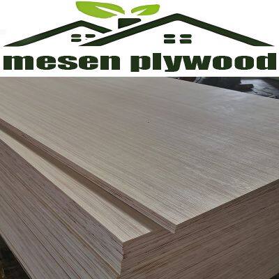 Cheap Price Cabinet Making Furniture 18mm EV White Plywood, Engineered Veneer Plywood