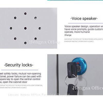 Intelligent Barcode Ticket Storage Locker | With High-Speed Scanner, HD Display & Auto-Printing | for Supermarkets & Malls photo-4