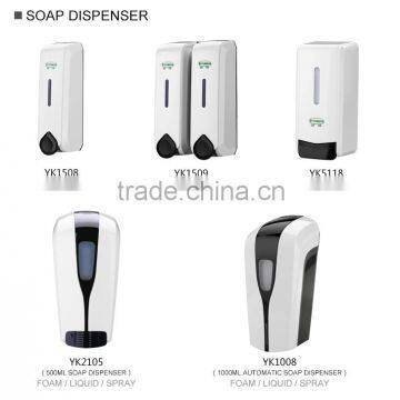 YK2580 Hotel Wall Hanging Toilet Foam Soap Dispenser 500ML ABS Material Manual Handwash Machine photo-6