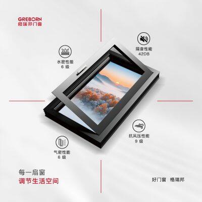 Space 85 Series High-end Bridge-cut Aluminum Doors and Windows photo-4