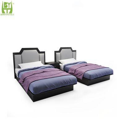 Guangdong Classical 5 Star Modern Bedroom Luxury Design Motel 6 Hotel Guest Room Furniture Sets photo-1