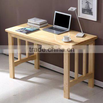 Modern 100% Solid Wood Pine Wood Table and Chair