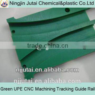 Green UPE CNC Machining Tracking Guide Rail