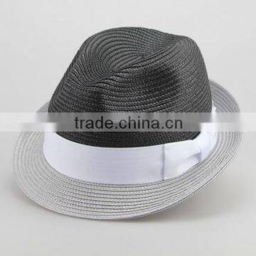 Stable in-stock fedora hats wholesale Free size short Brim Unisex 100% polyester cheap Fedora felt Hats fedora hat pattern