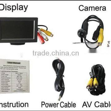 Good Price Car Rearview System 4.3inch Lcd Monitor and Butterfly Camera Easy Connecto photo-2