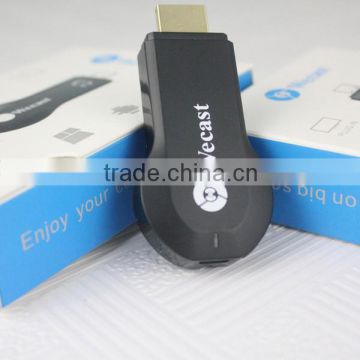 2015 New arrival easy use Wecast HD1080P wifi miracast tv dongle without apk and device upgrade from EZcast