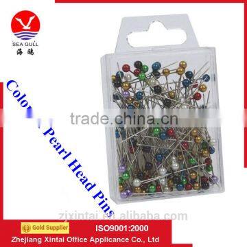 Assorted Color Sweing Pins Faux Pear Head Pins For Corsage Docoration                        
                                                Quality Choice