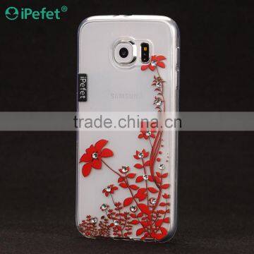China Manufacturer Custom Design UV Printing Transparent Clear TPU Case For Samsung Galaxy S6 photo-4