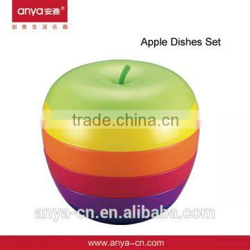 D650 Apple Dishes Set Decorative Fruit Plate / Kids Dinner Plate / Gift Ideas for Women