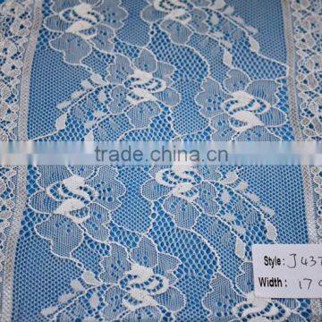 2016 Beautiful Chemical French Lace Fabric Nylon Spandex for Wedding Dress