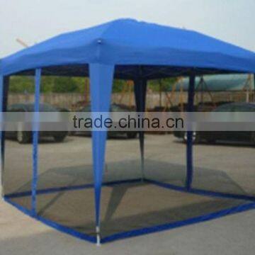 Collapsible Garden Steel Gazebo Tent With Mesh 3X3M