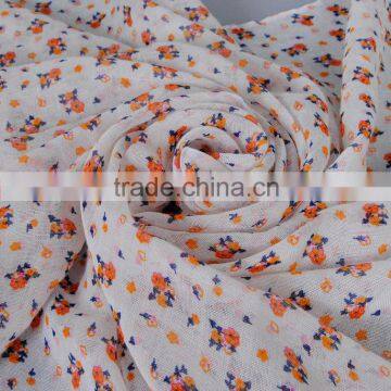 Latest Viscose Tassel Floral Printed Long Muslim Islamic Scarf