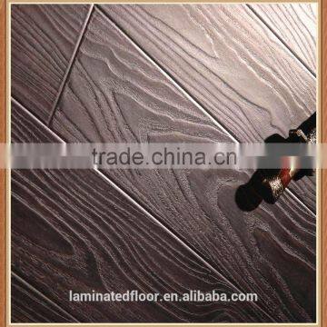 Deep embossed Indoor Usage and Wood Flooring Type laminate EIR