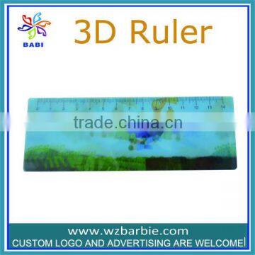 3d cartoon paper ruler