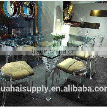 new arrival modern furniture dining table and chairs