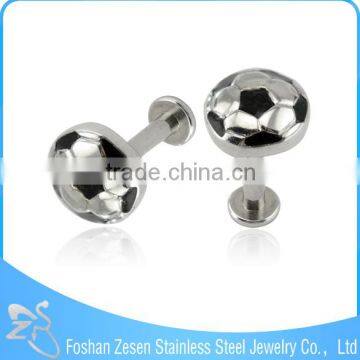 2016 Football Jewelry Body Piercing 14g Lip Rings