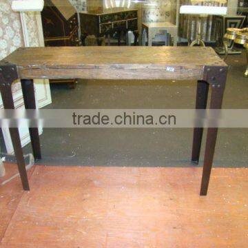 industrial furniture console table /shabby chic furniture console table