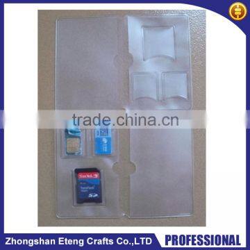 High quality custom made sim card holder,soft pvc transparent card holder