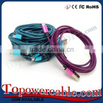 China Manufacturer Supply High Quality Mobile Phone Accessories Long Micro USB Cable