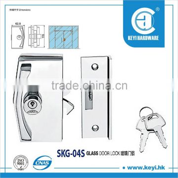 04S One side sliding glass door locks