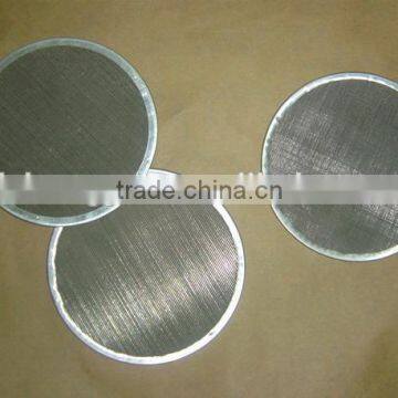 electro galvanized Air filter wire mesh