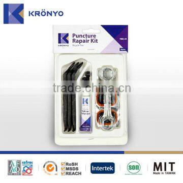 KRONYO tire repair kit radial tire repair patch hand tool set