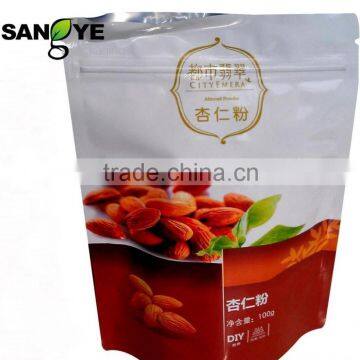 ISO approvable plastic zipper bag for food use packaging made in China