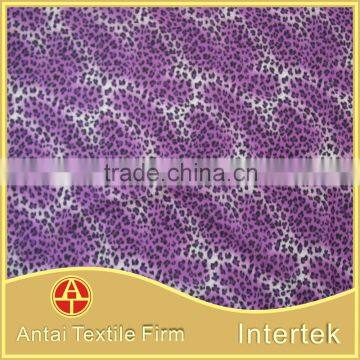 Heat transfer leopard skin pattern design /polyester spandex sublimation print fabric for clothes