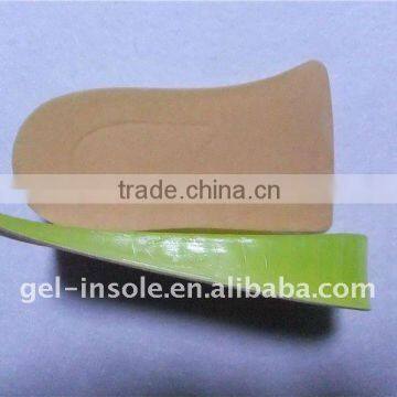 Gel heighted insole