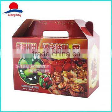 Custom High Quality Fruit Box With Handle