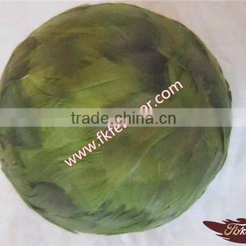 Best Selling Items Turkey Feather Ball For Christmas Decoration And Party Supplies