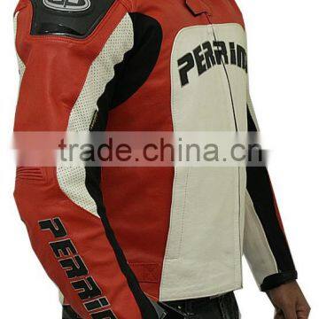 Motorcycle Leather Racing Jacket