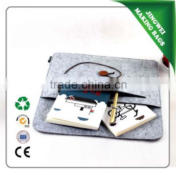 Wholesale custom fine felt fabric computer bag