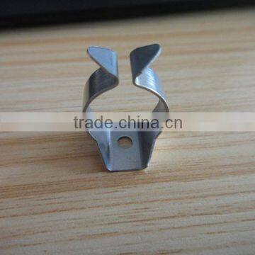 custom stainless steel pipe clip / metal clip for light