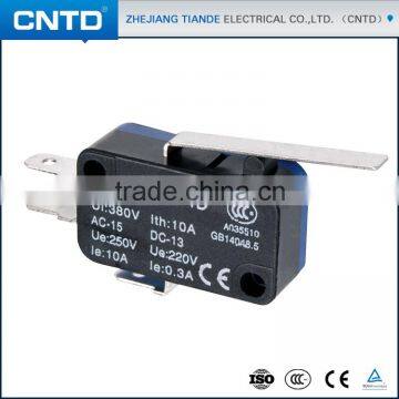 CNTD Chinese Quality Products Snap Action Long Handle Type Miniature Micro Switch